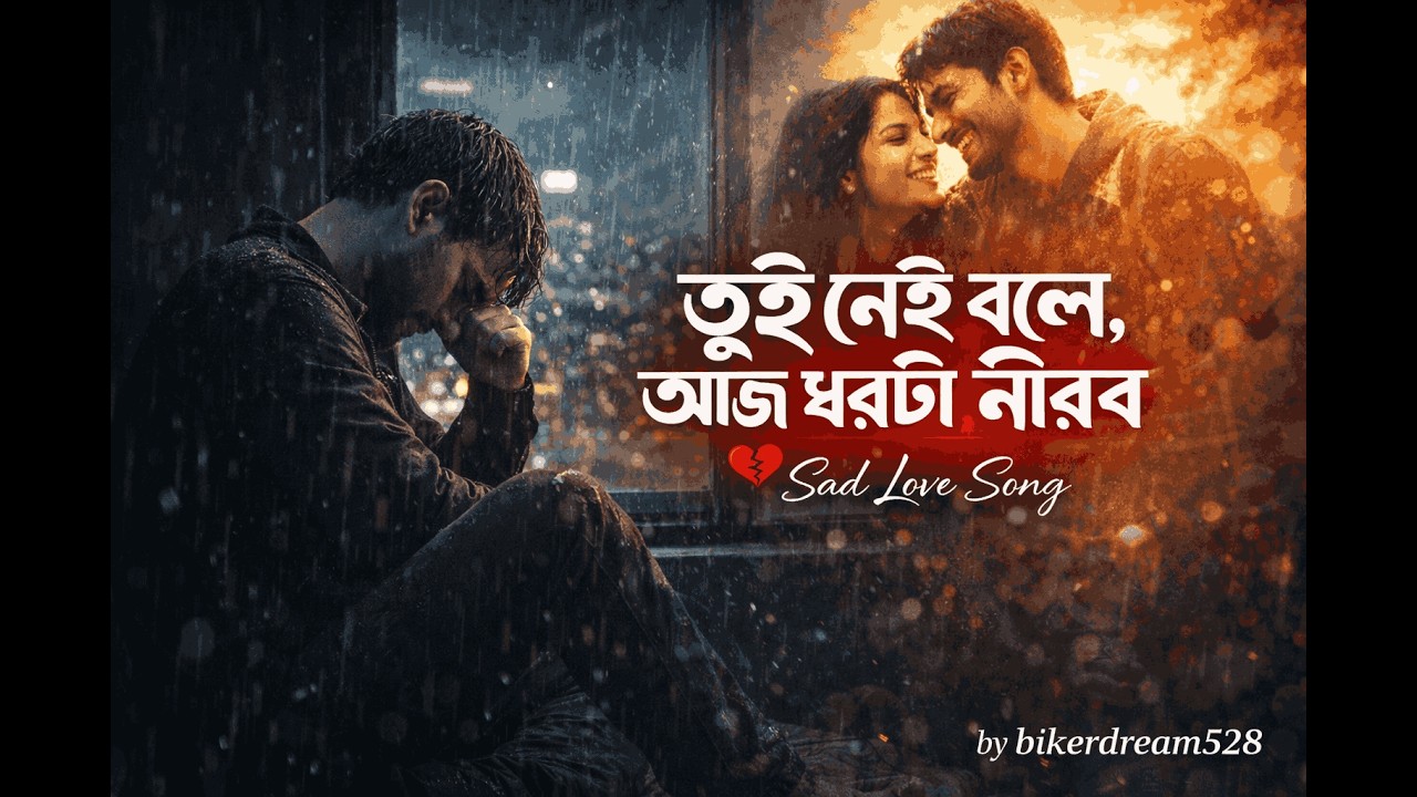 তুই নেই বলে আজ ঘরটা নীরব 💔 | Heart Touching Bengali Sad Song | Emotional Love Song 2026