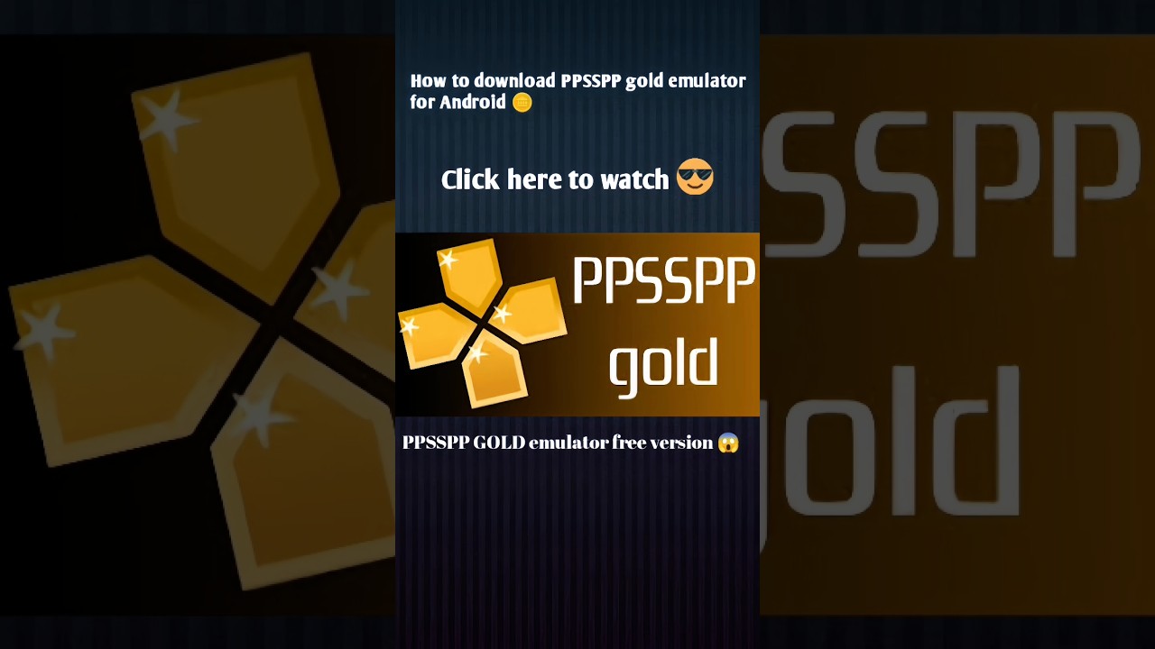 How to download PPSSPP gold emulator for Android free download 😱#shorts #howtodownload #pspgames
