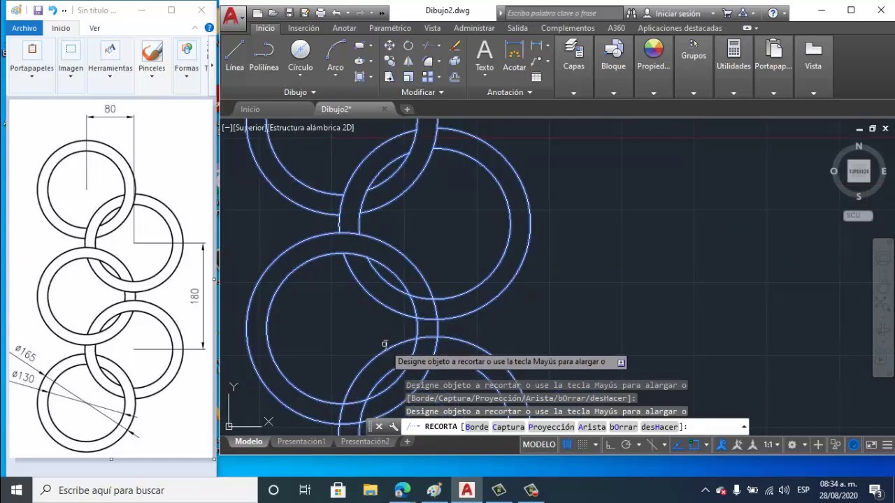 CIRCULOS EN AUTOCAD
