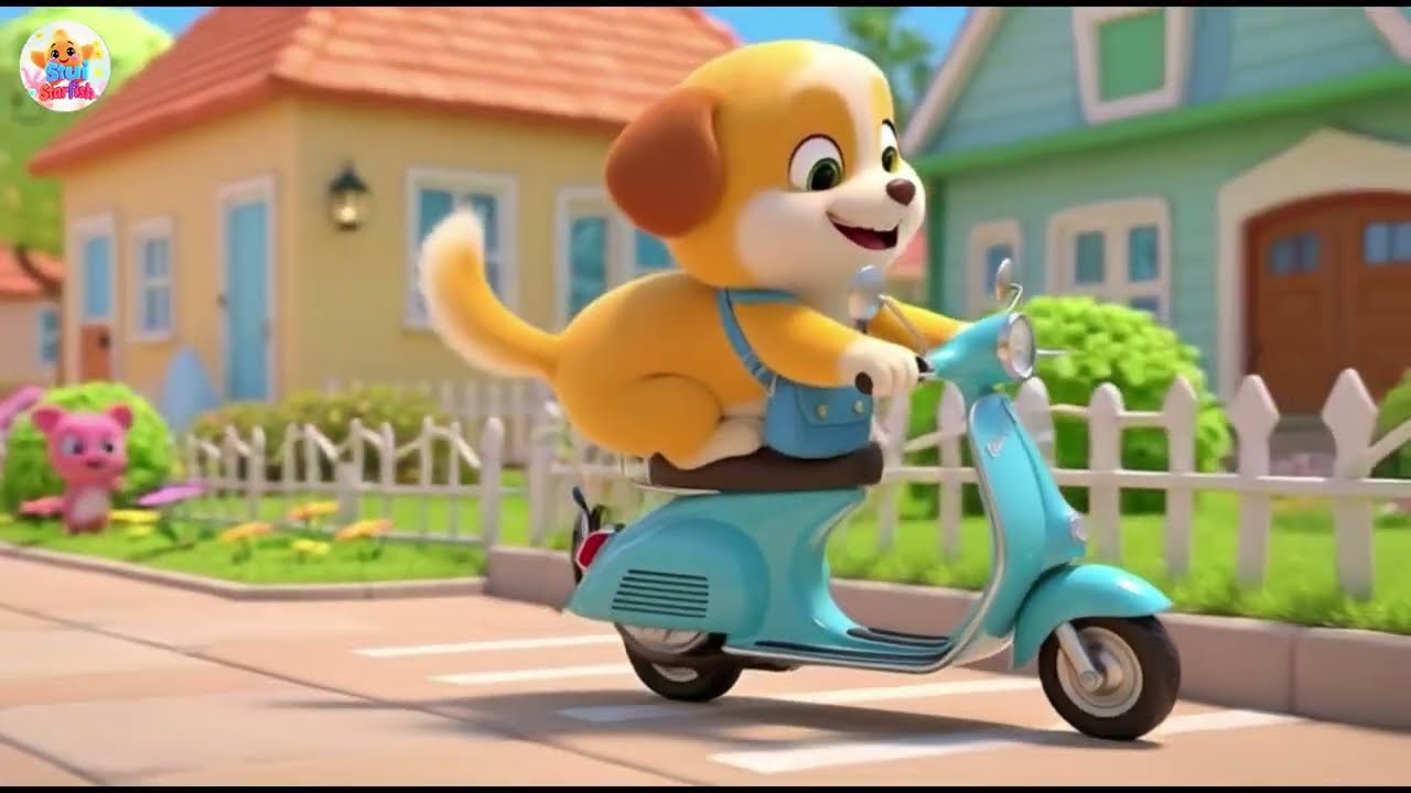 18 Push Scooter Cubby’s Roll and Pause Game 🛴