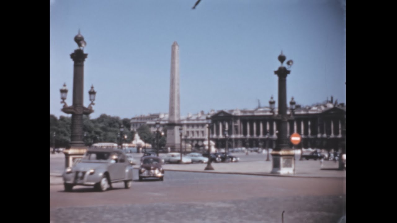 Paris 1959 archive footage