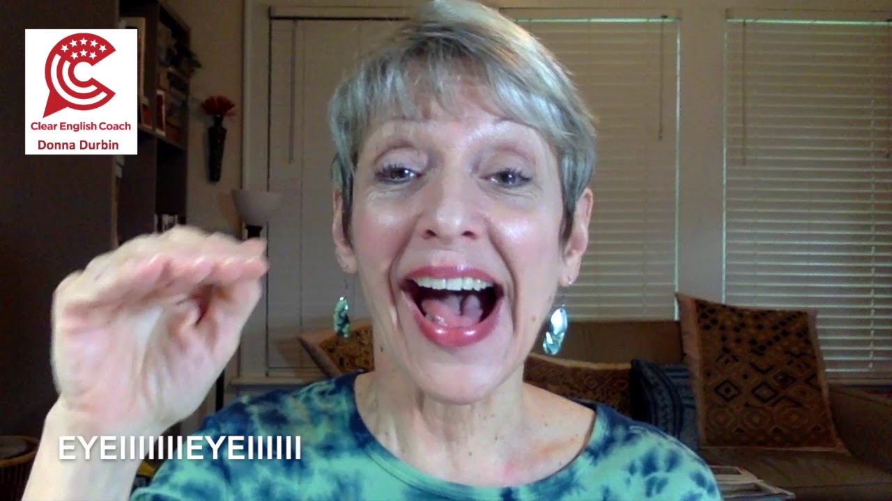 Siren Exercise for Intonation practice with Clear English Coach - Accent Reduction, pronunciation