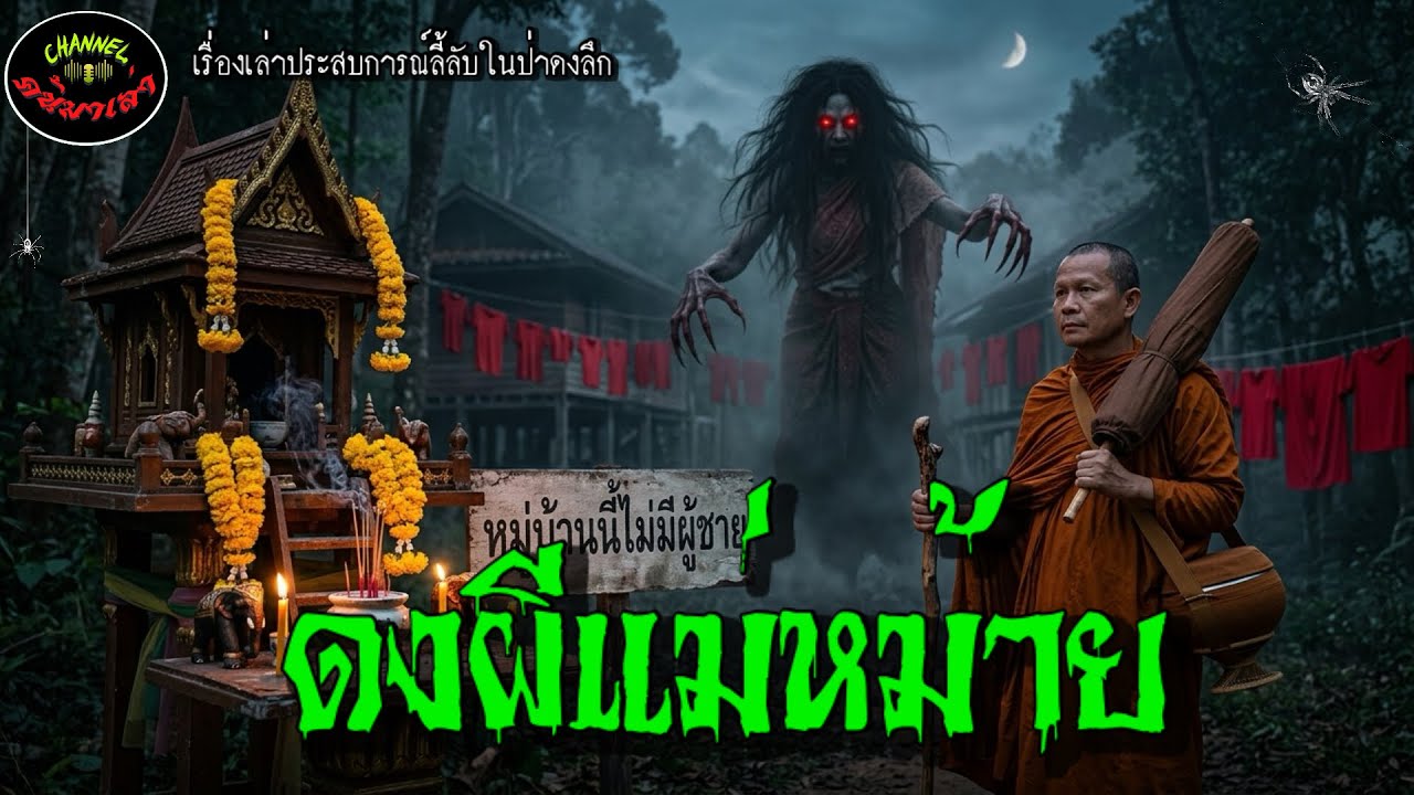 ดงผีแม่หม้าย |เรื่องเล่าประสบการณ์ลี้ลับพระธุดงค์