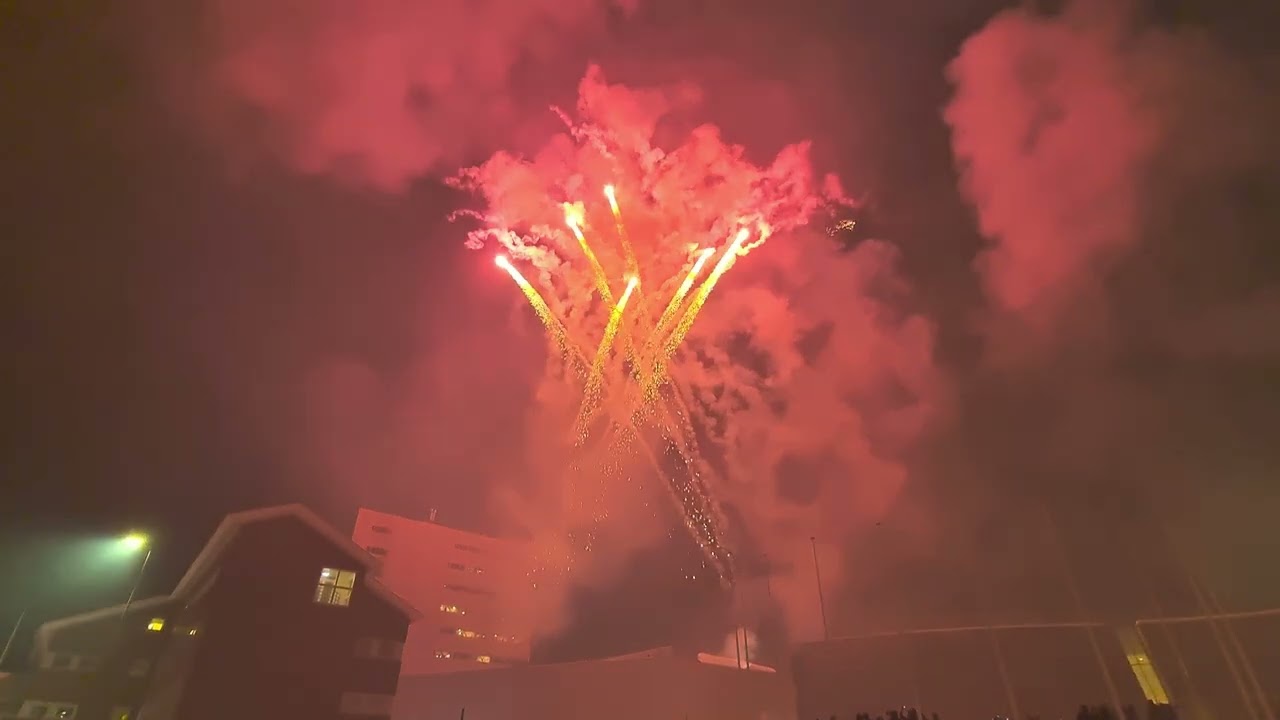 Firework Show in Nuuk
