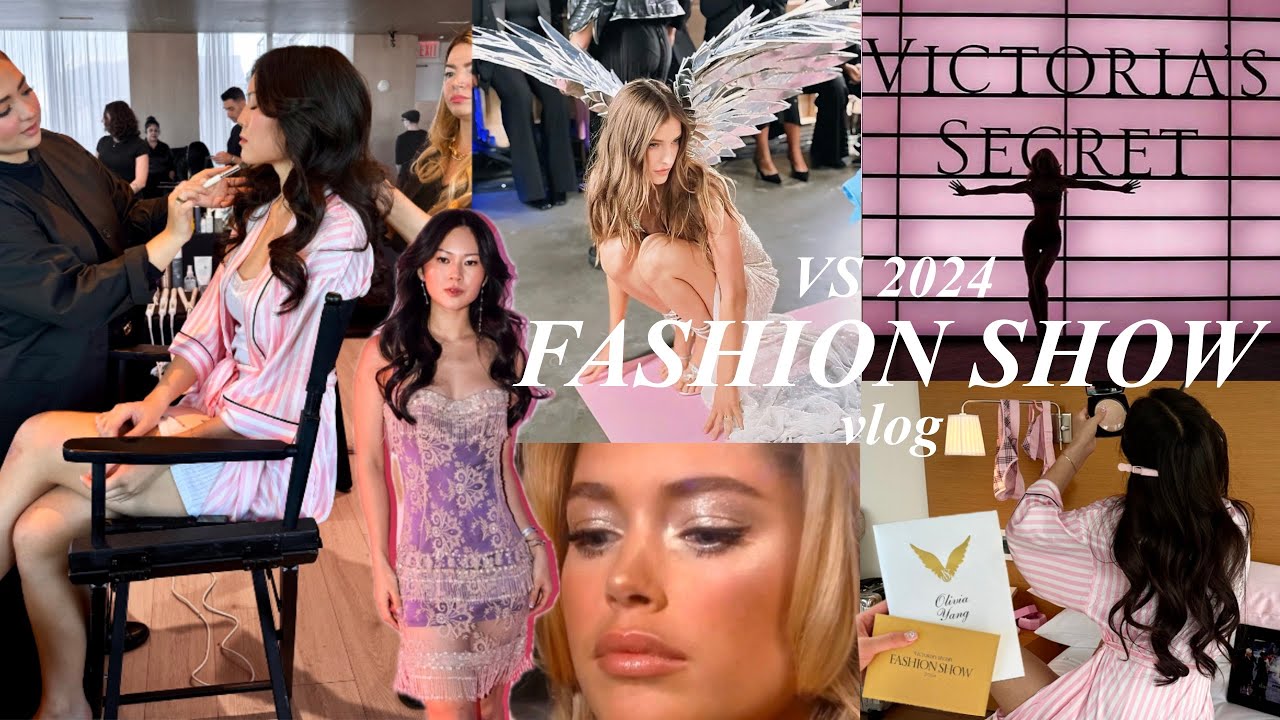 Видеоблог показа мод Victoria's Secret 2024 | Поехали со мной в Нью-Йорк