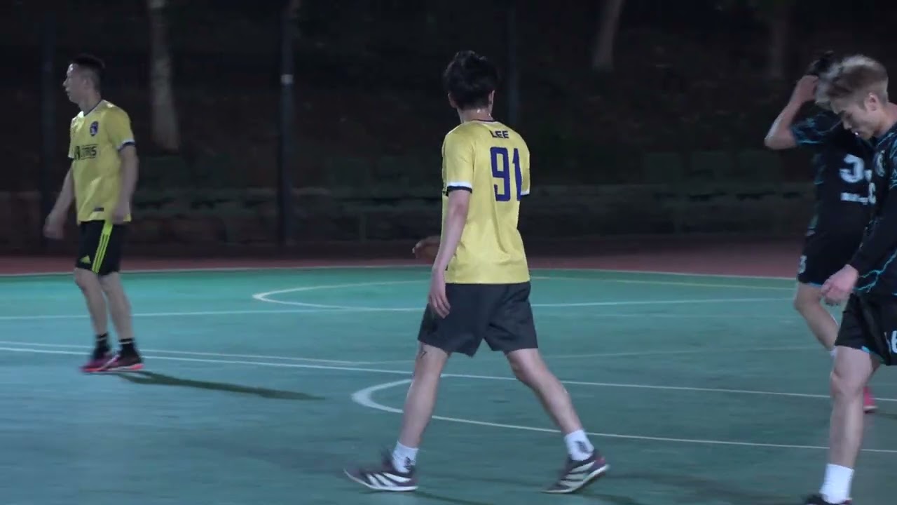 駿昇駿三 左腳幻想(黃) vs CNC(黑) 下半場