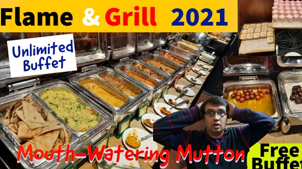 FLAME & GRILL BUFFET KOLKATA | Best Buffet After Lockdown | Unlimited Buffet Kolkata
