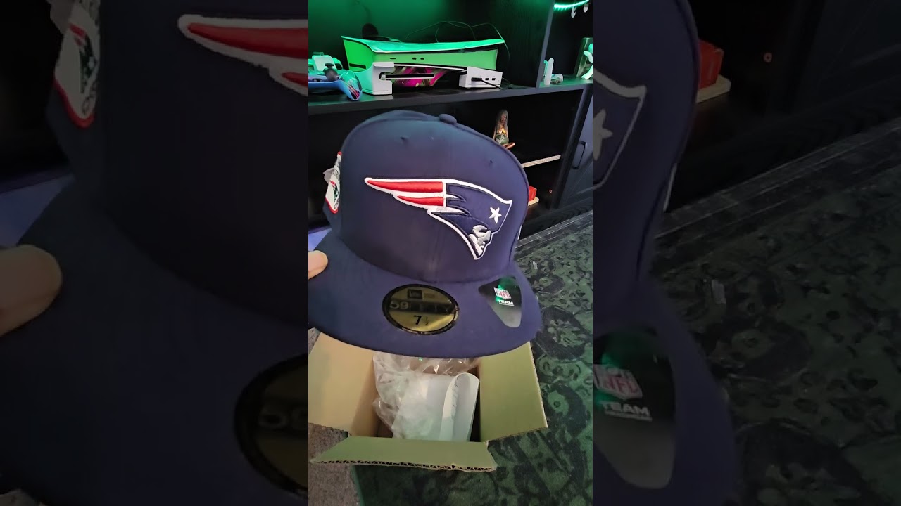 KC ROYALS AND NE PATRIOTS HAT UNBOXING!!!!