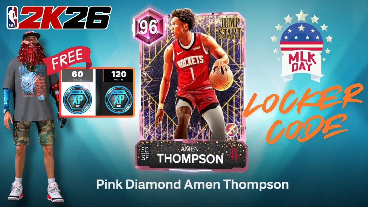 2 NBA 2K26 MLK DAY LOCKER CODES