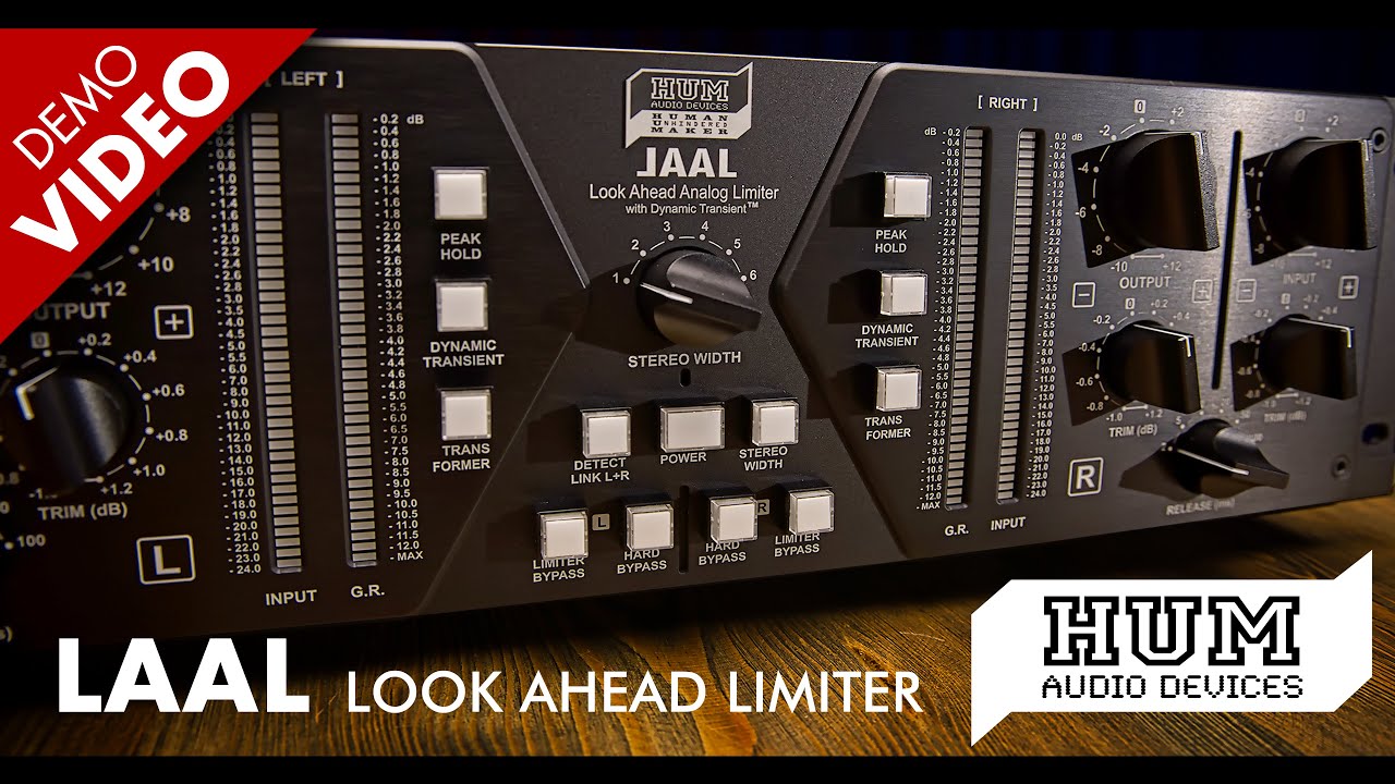HUM Audio - LAAL (Look Ahead Analogue Limiter) - KMR Demo Room