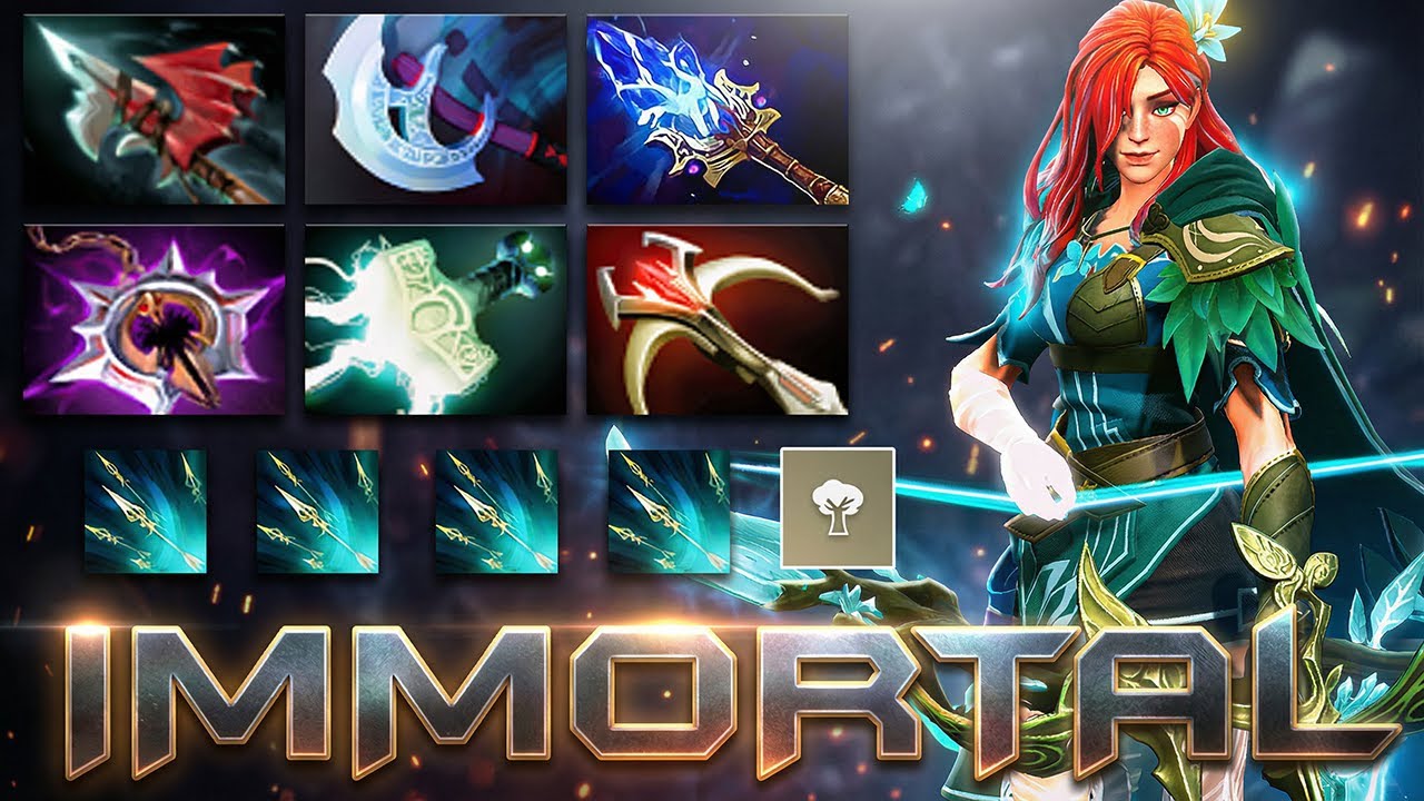 Immortal Windranger Carry Gameplay &ndash; 14/2/16 | Top Net Worth Dota 2 [7.40c]