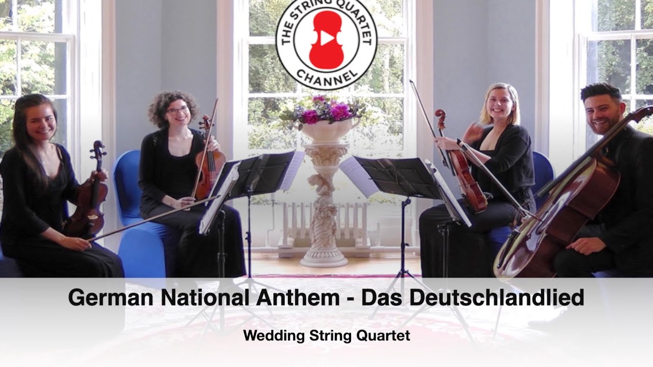German National Anthem (Das Deutschlandlied) Wedding String Quartet
