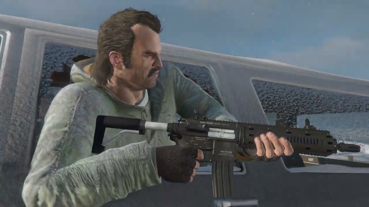 [4K] Grand Theft Auto 5 Part 1 Franklin and Lamar