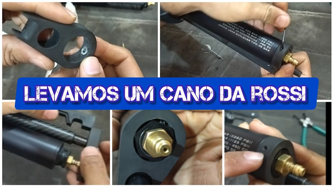 Levamos um cano no cano da Rossi R8