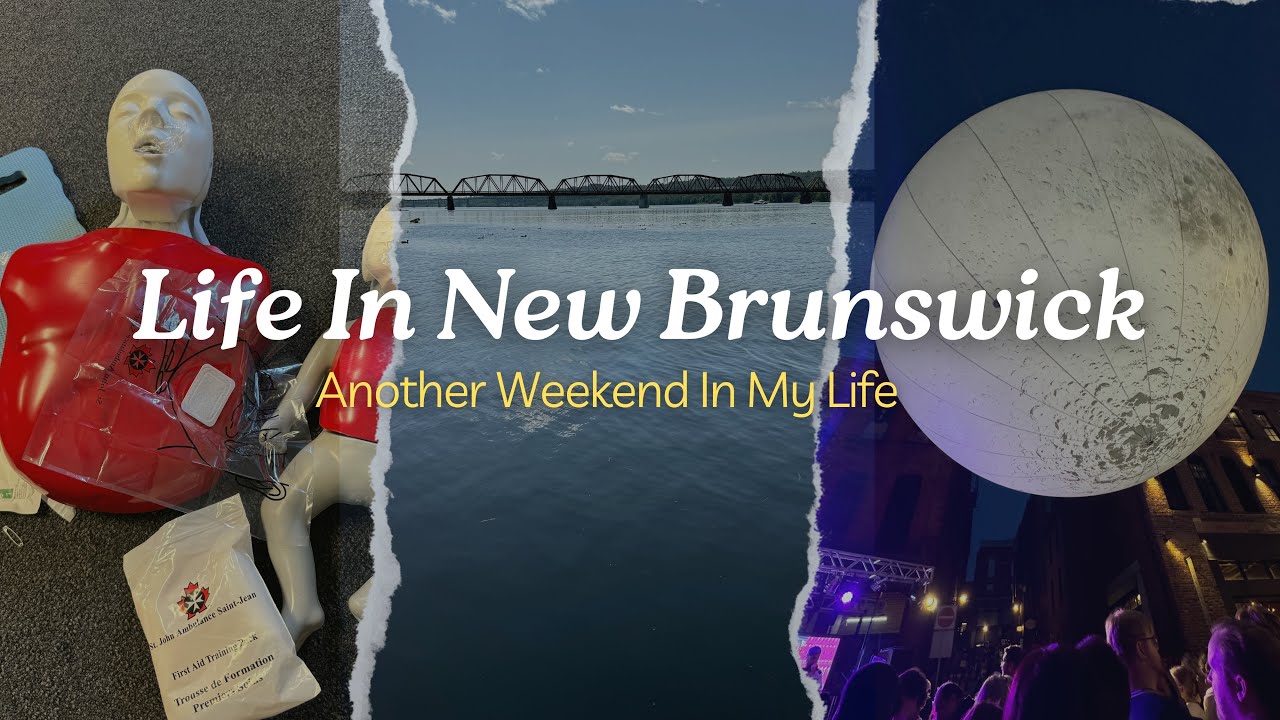 Life In New Brunswick (Canada🇨🇦): CPR Training | Exploring Fredericton🍁| Moon Bazar Festival in SJ🌕