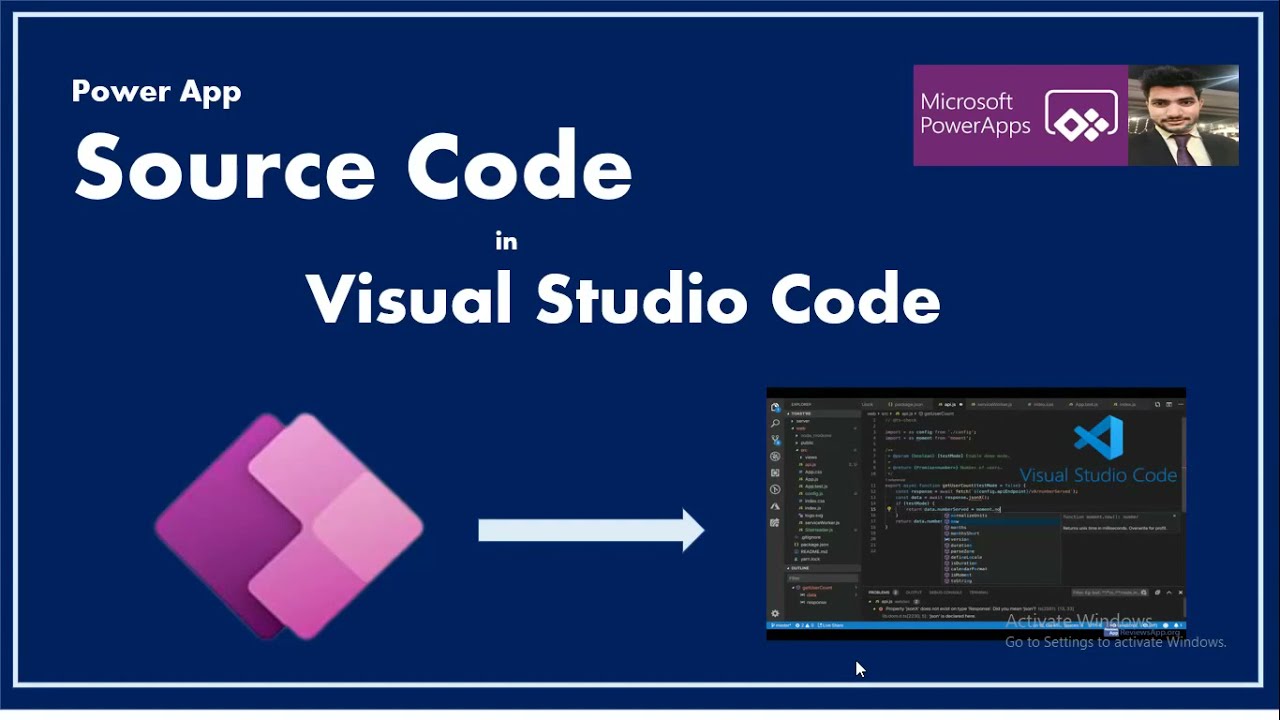 мощный код приложения в Visual Studio