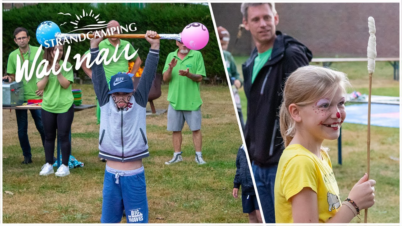 Kinderanimation | Zirkus & Stockbrot | Strandcamping Wallnau | 2019