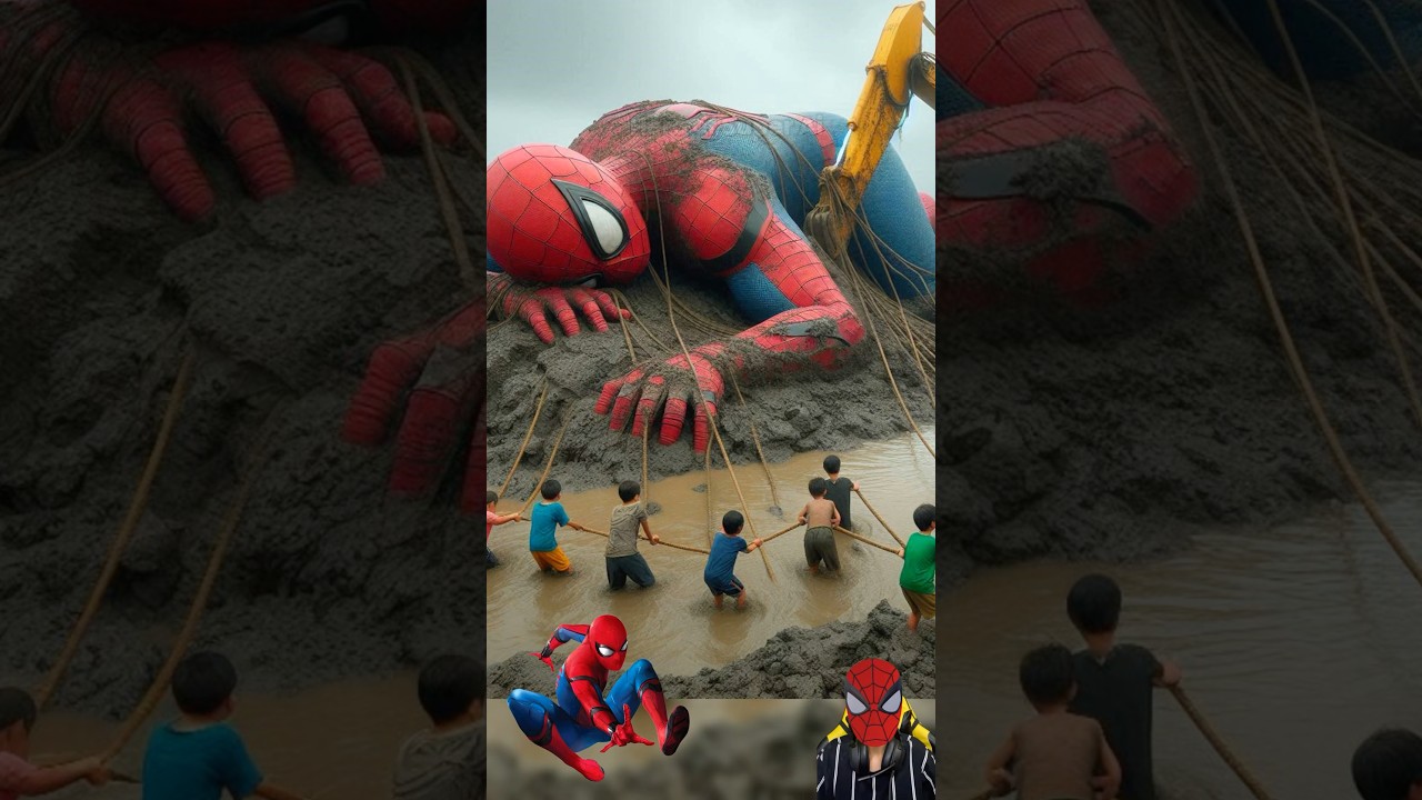 Superheroes get Captured 💥 #marvel #dc #spiderman #helavsghostriderwhowillwin #hulkhulk #superhero