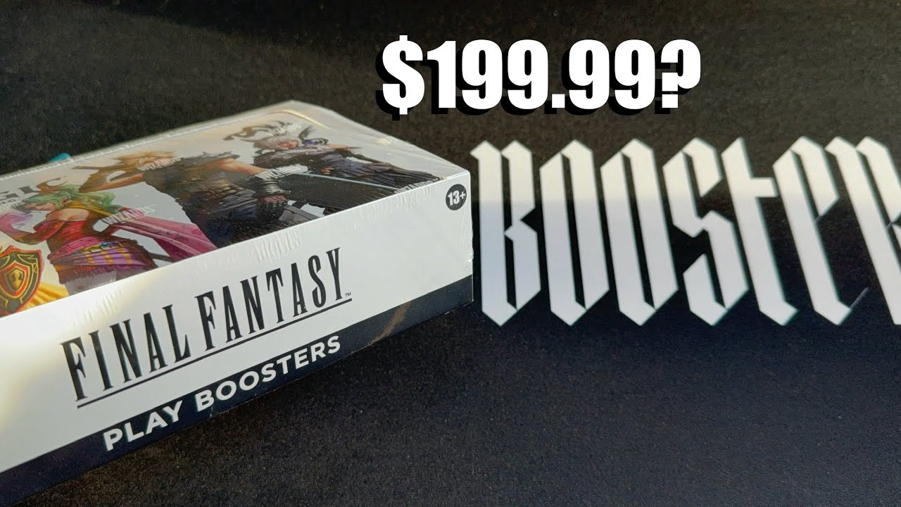 Открытие коробки с бустерами Final Fantasy Play за $199,99!