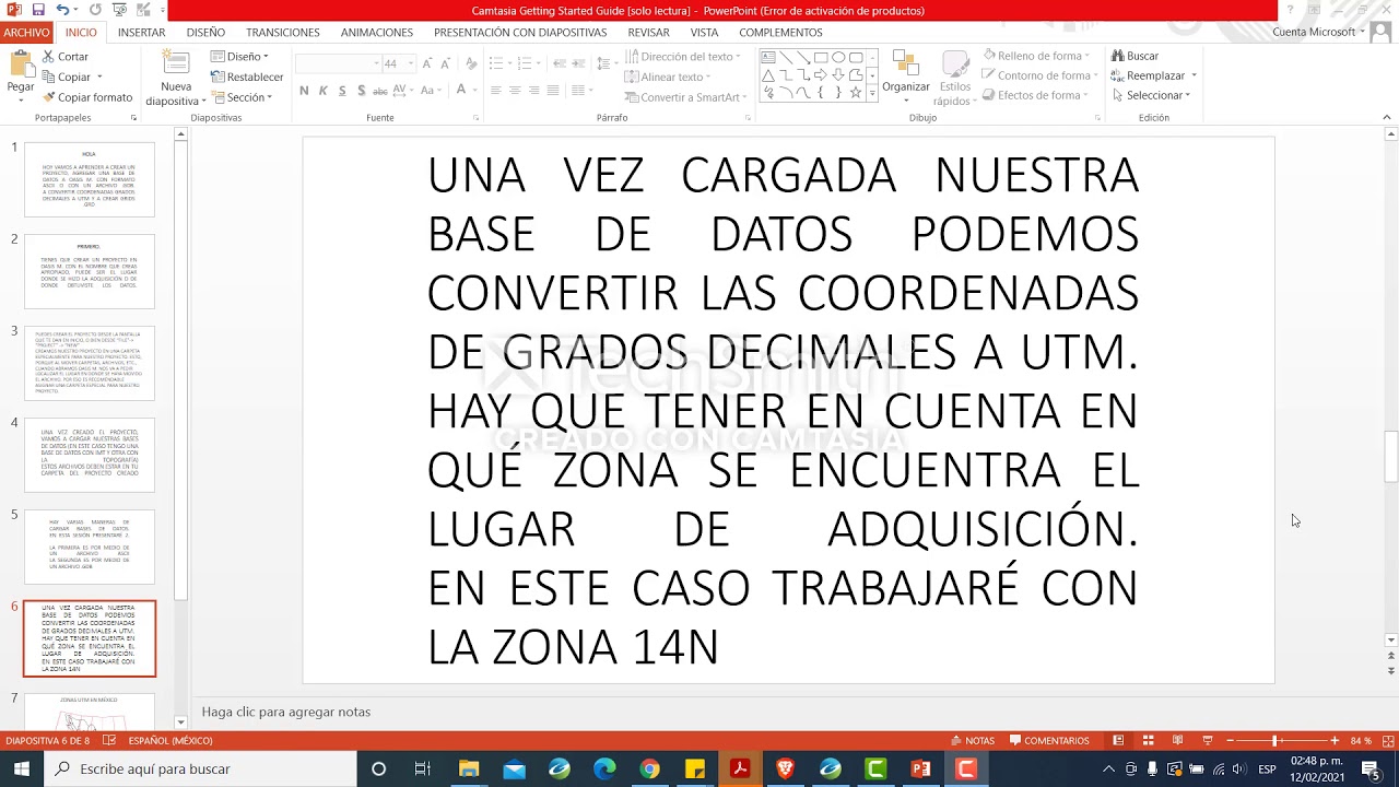 Creación de un proyecto en Oasis Montaj