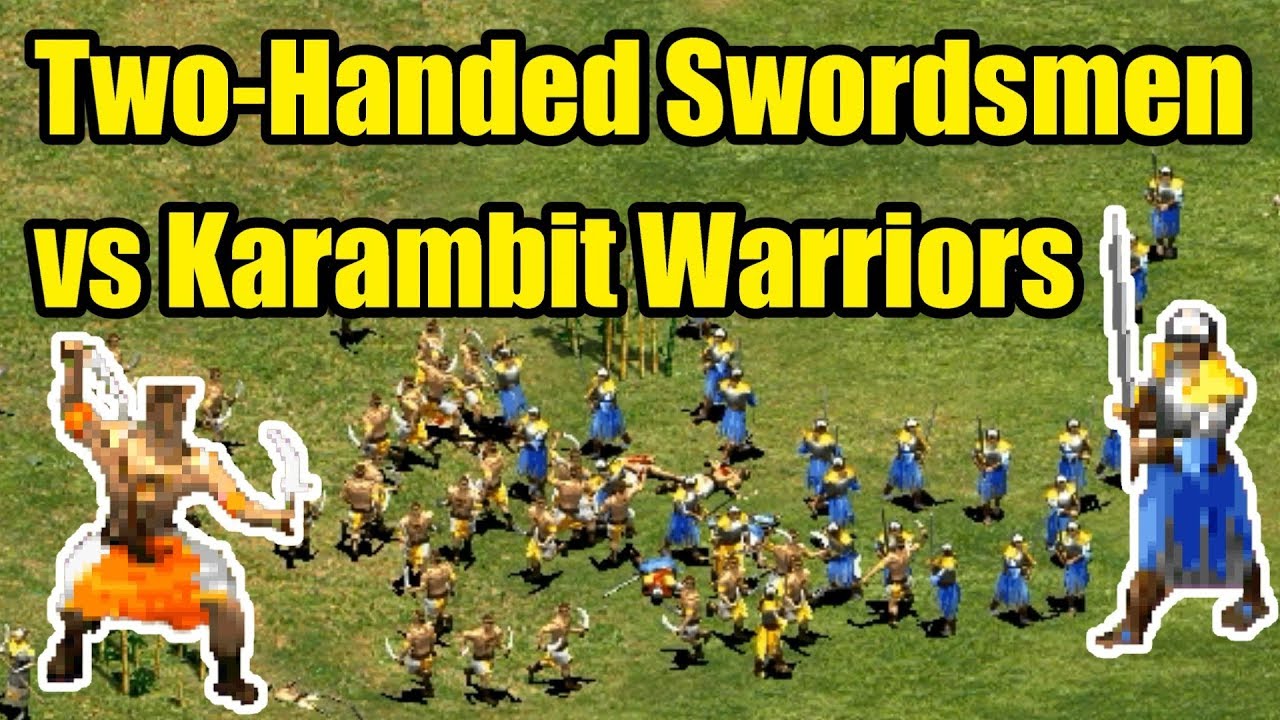 Two-Handed Swordsmen vs Karambit Warriors