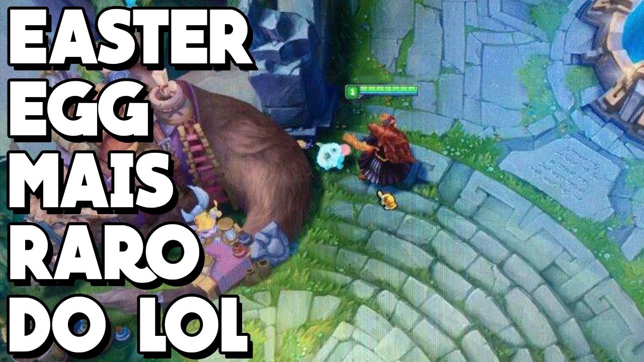 POUCOS SABEM DELES! OS EASTER EGGS MAIS RAROS DO LEAGUE OF LEGENDS
