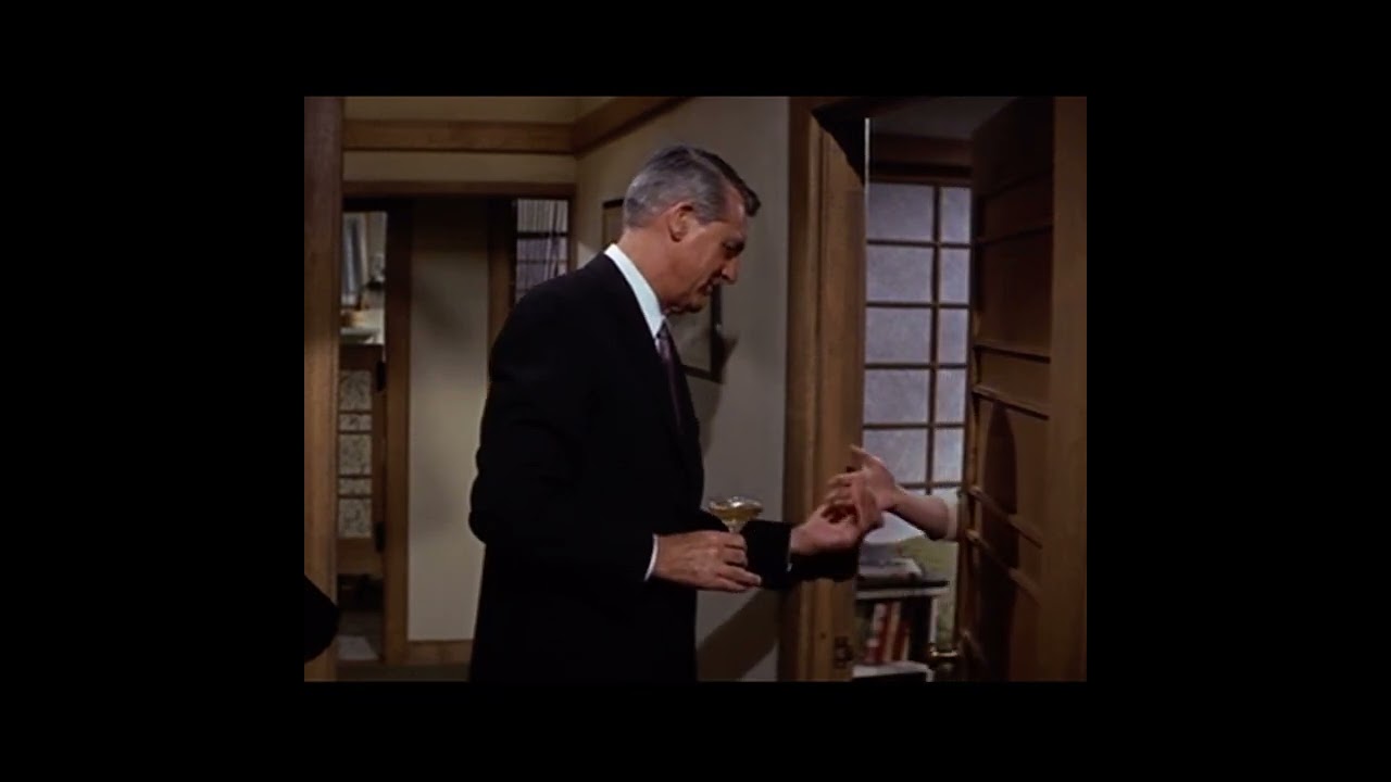 Walk Don't Run (1966) Adorable Cary Grant Scene. I don&rsquo;t own the rights.