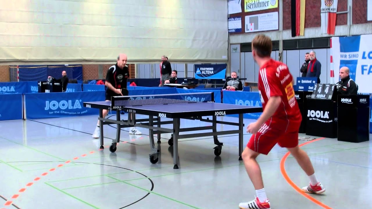 Wilfried Lieck vs. Marcus Steinfeld 4. Satz | TTC Altena ClubTV