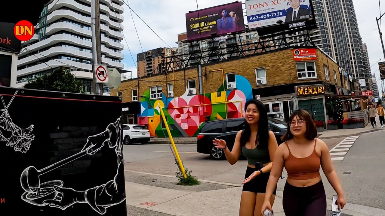 Toronto Summer Walk / Yonge & Finch ( July 2023 )