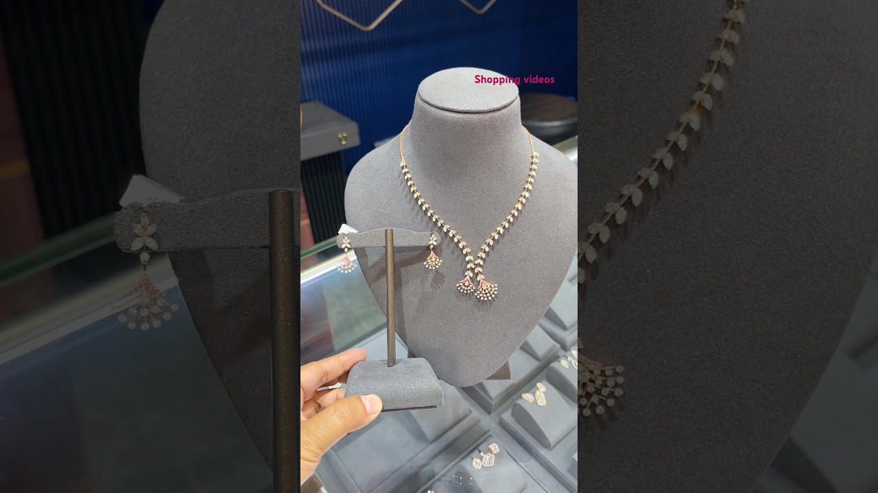 Full set price real diamond necklace set from Malabar gold #diamondnecklaces #malabargold