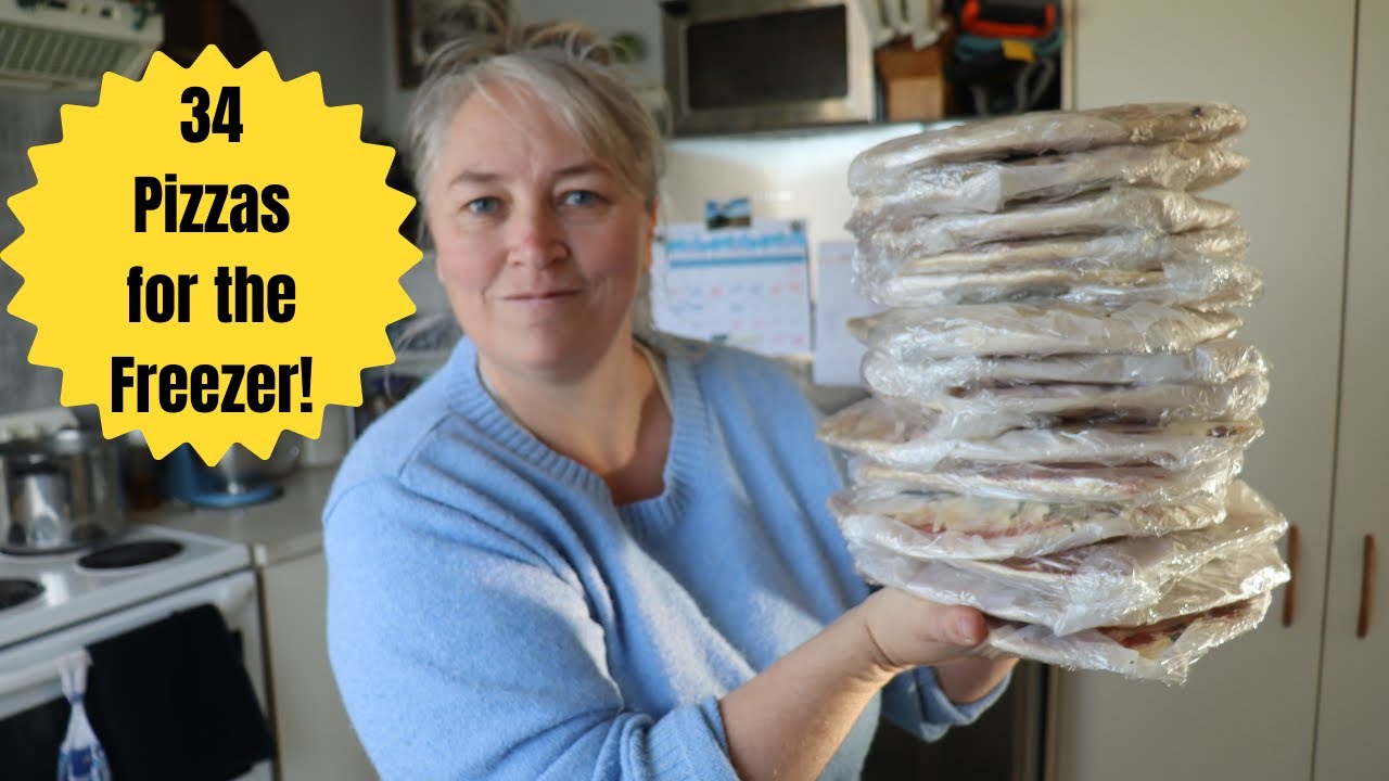 We Made 34 Pizzas For The Freezer | Game Changer Prep!