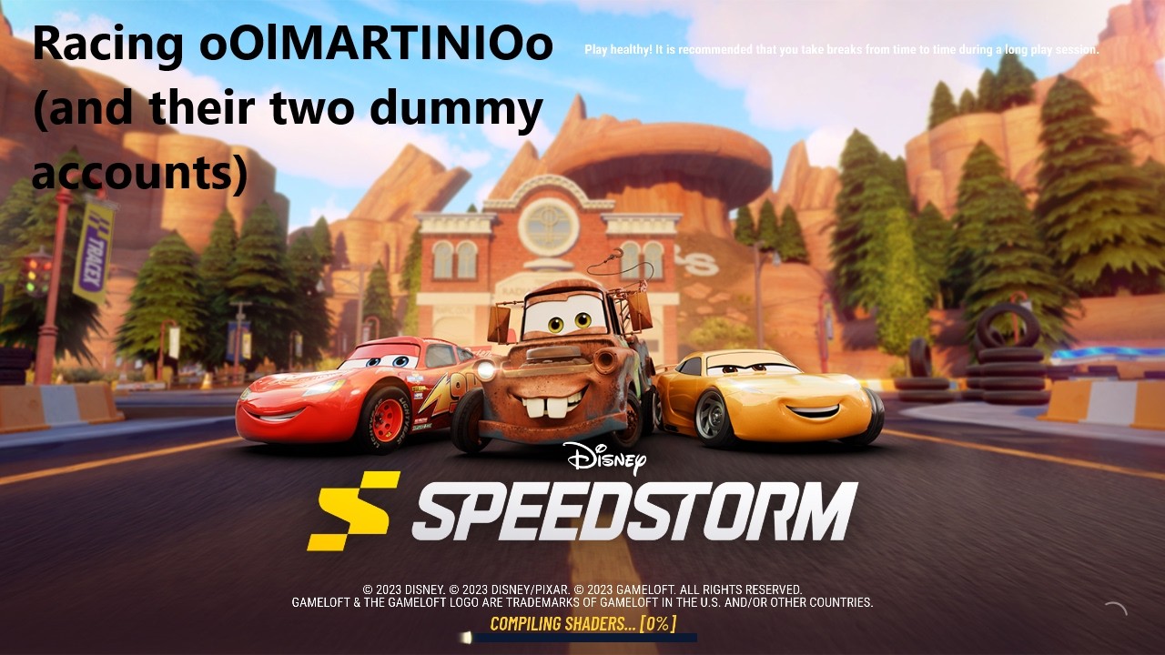 Disney Speedstorm - Racing oOlMARTINIOo (and their two dummy accounts)