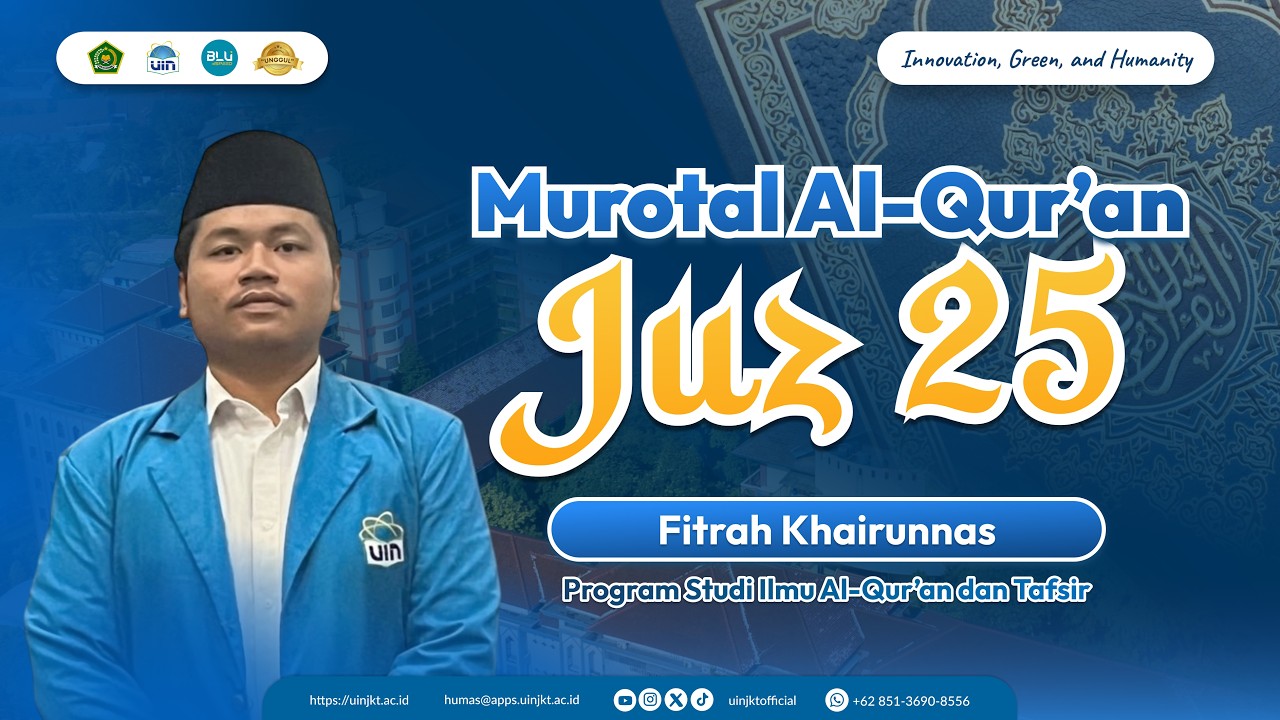 Murottal Al-Qur’an Juz 25 Full | One Day One Juz | Fitrah Khairunnas