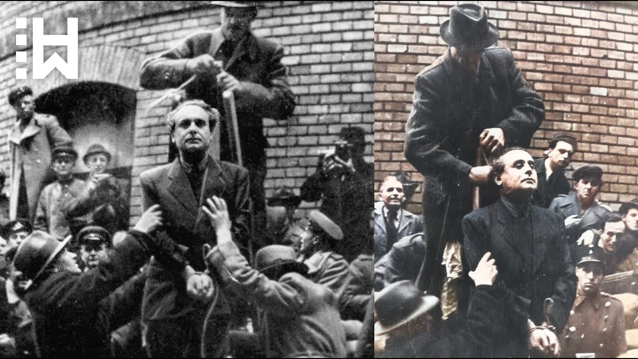 Barb&aacute;rica ejecuci&oacute;n p&uacute;blica del presidente nazi h&uacute;ngaro que masacr&oacute; 35.000 hombres, mujeres y ni&ntilde;os