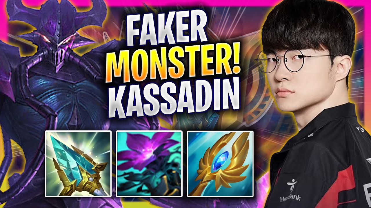 FAKER IS A MONSTER WITH KASSADIN! - T1 Faker Plays Kassadin MID vs Katarina! | Season 2025