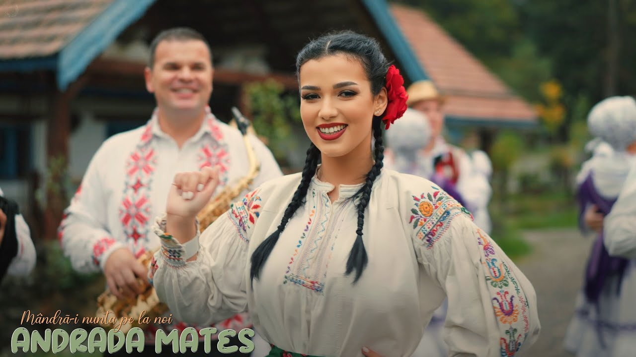 Andrada Mateș - Mândră-i nunta pe la noi ( Videoclip Oficial)