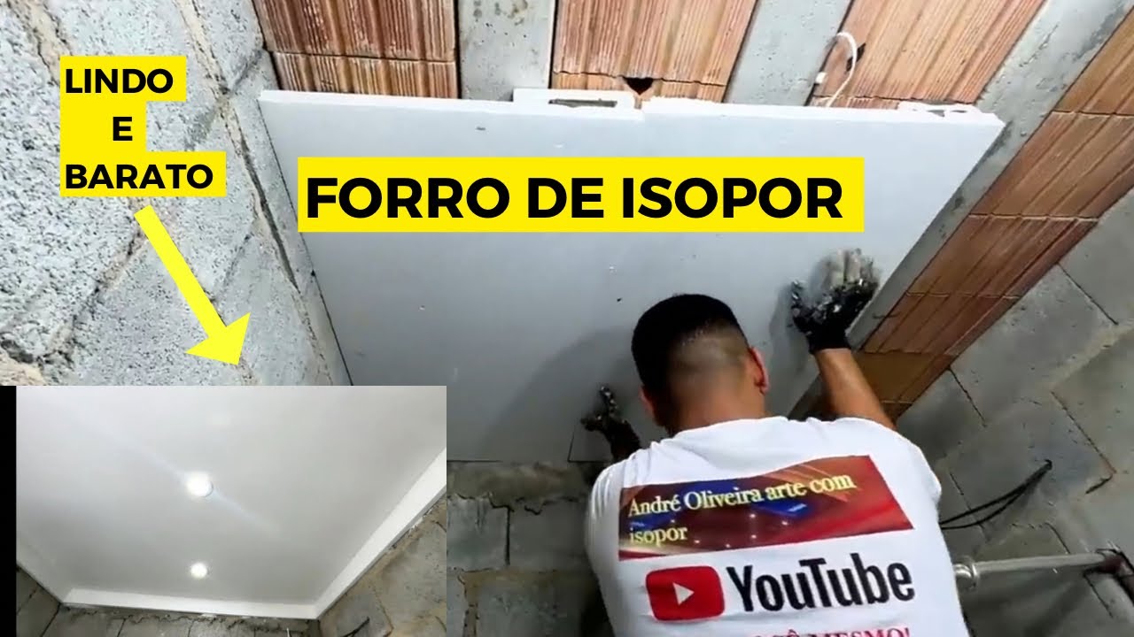 Forro de Isopor Descomplicado: Como fazer!