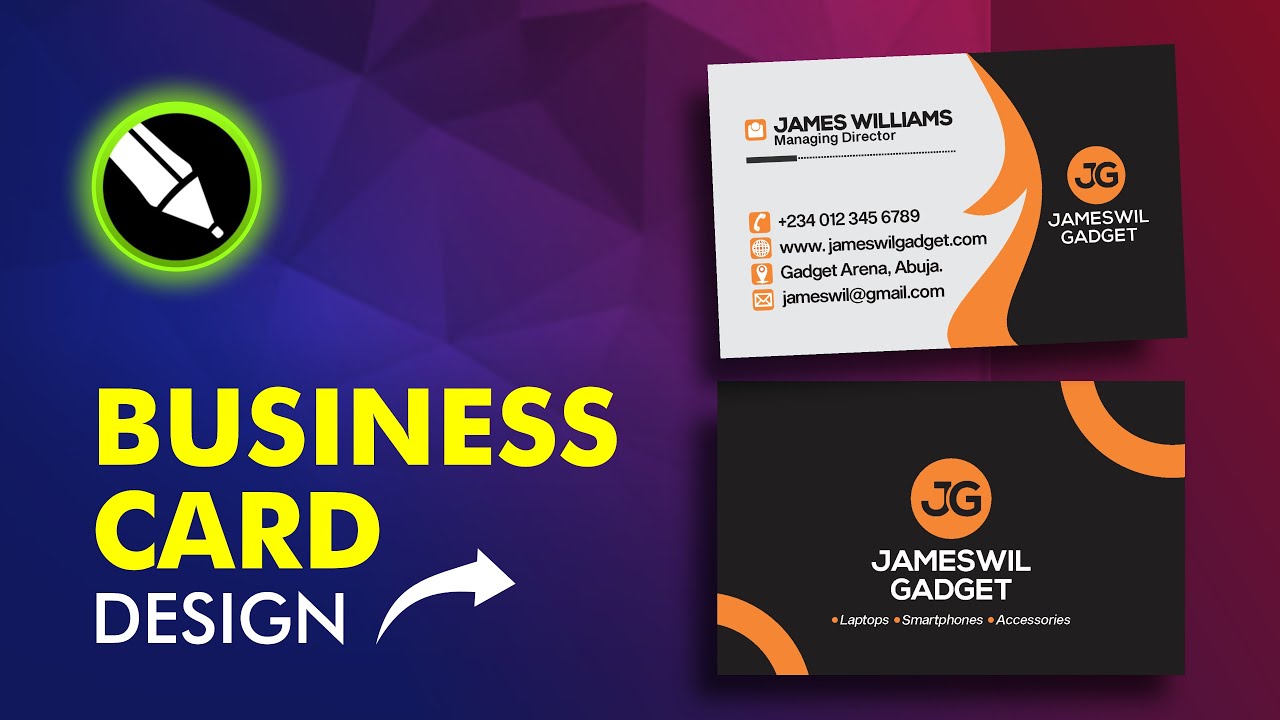 BUSINESS CARD DESIGN TUTORIAL || Step-by-Step Guide!