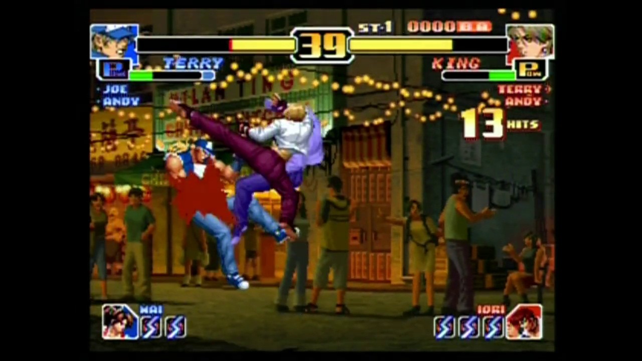The King Of Fighters 99 [Neo Geo CD] 1CC Playthrough (Level 8)