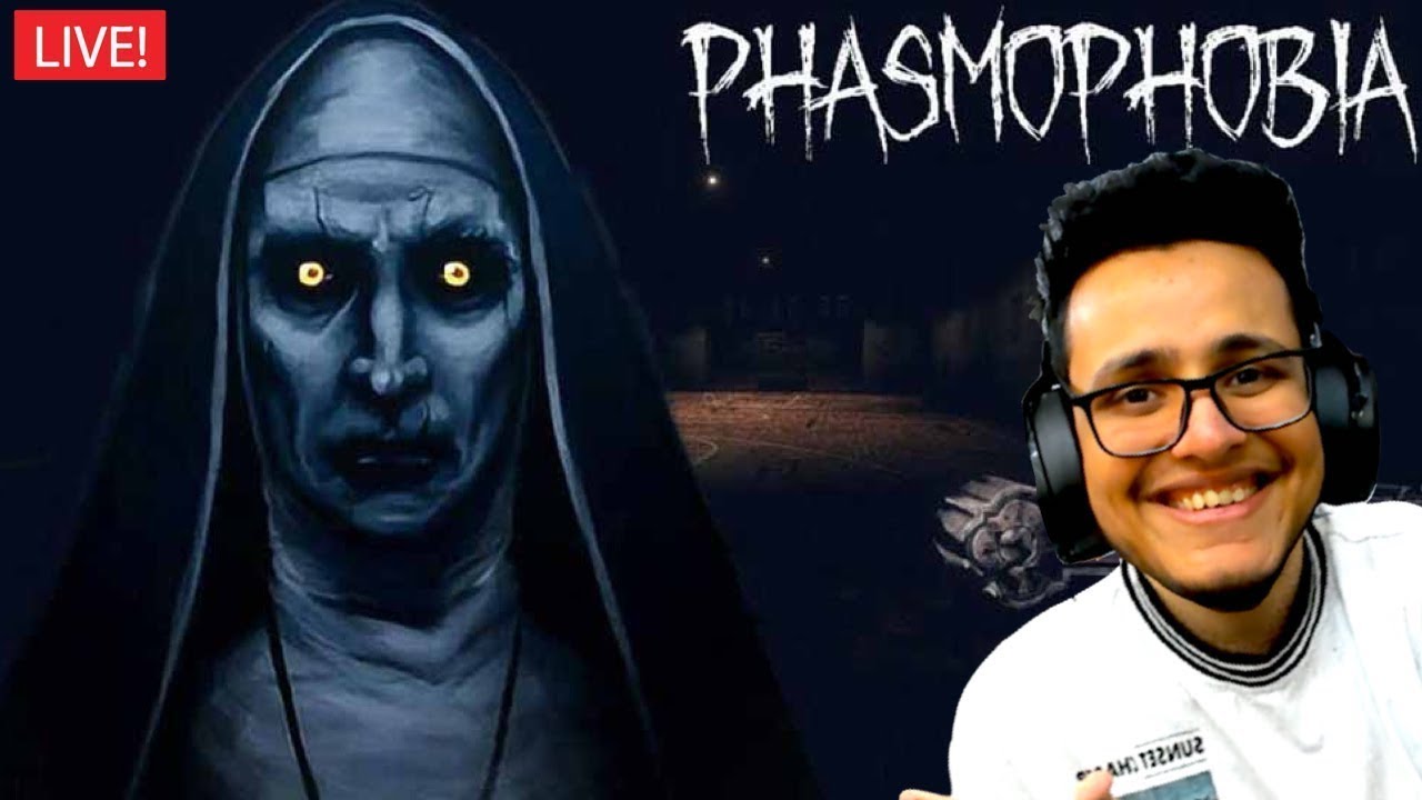 Hunting Ghosts in Phasmophobia with Friends🛑