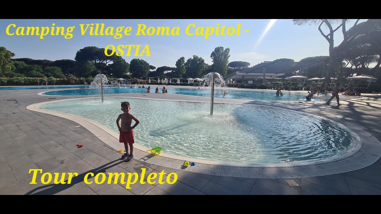Roma Capitol camping village - Ostia Rome Italy - Lazio in camper - a pochi Km dal Fabulous