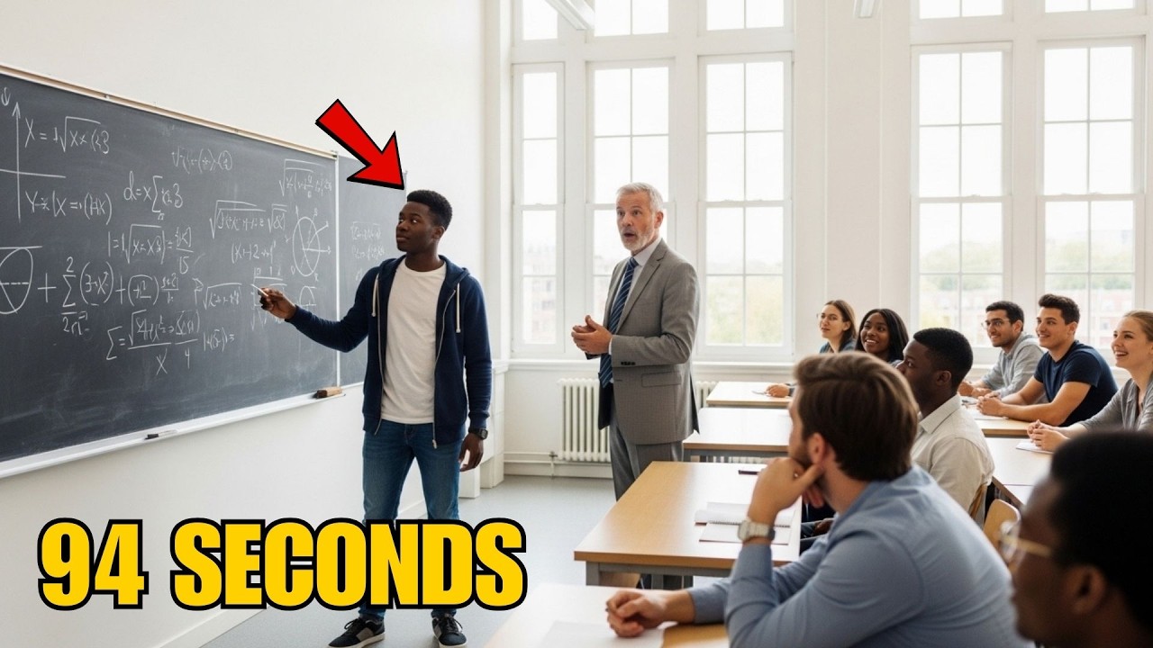 Black Math Prodigy Exposes Professor Who Stole His Father's Work 24 Years Ago