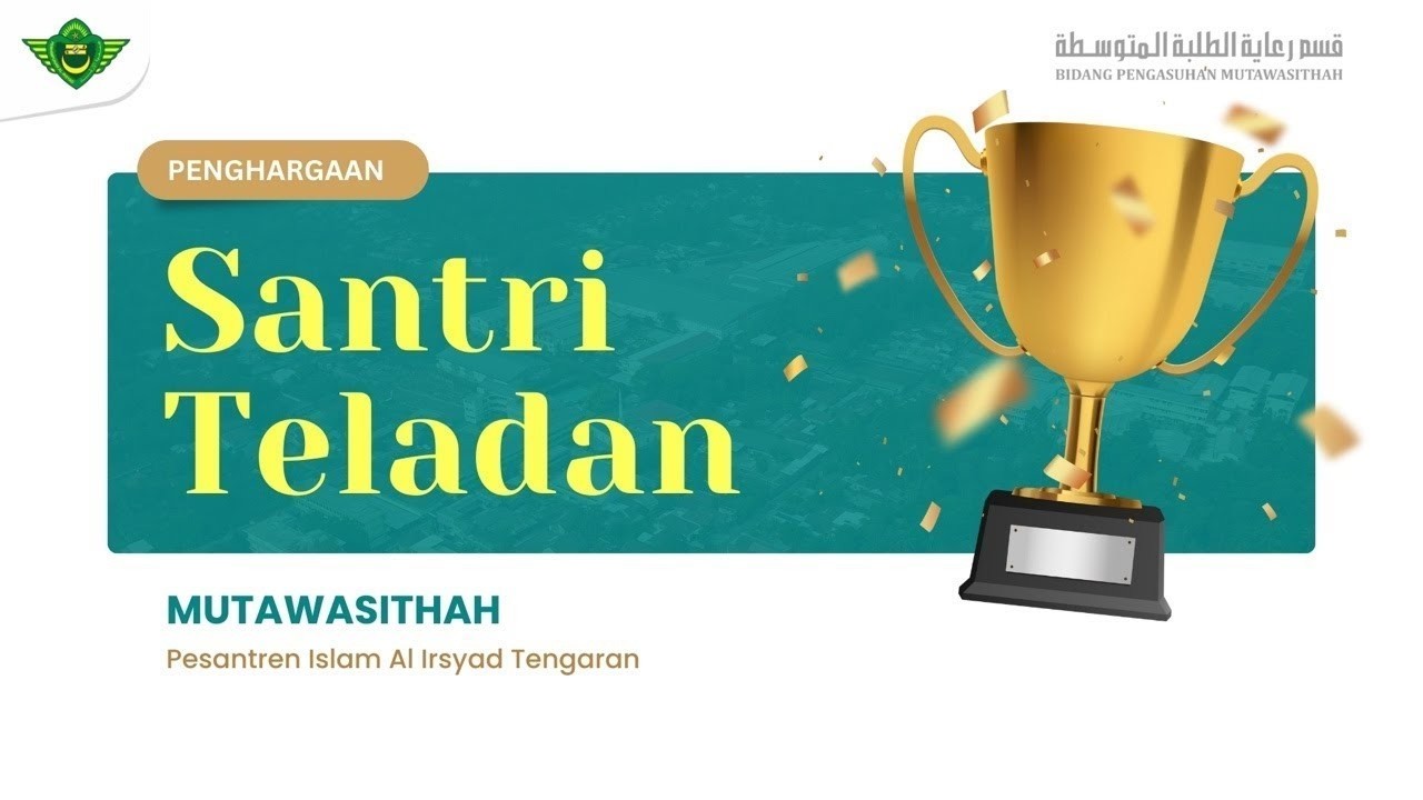 [LIVE] Penghargaan Santri Teladan Mutawasithah - Februari 2026