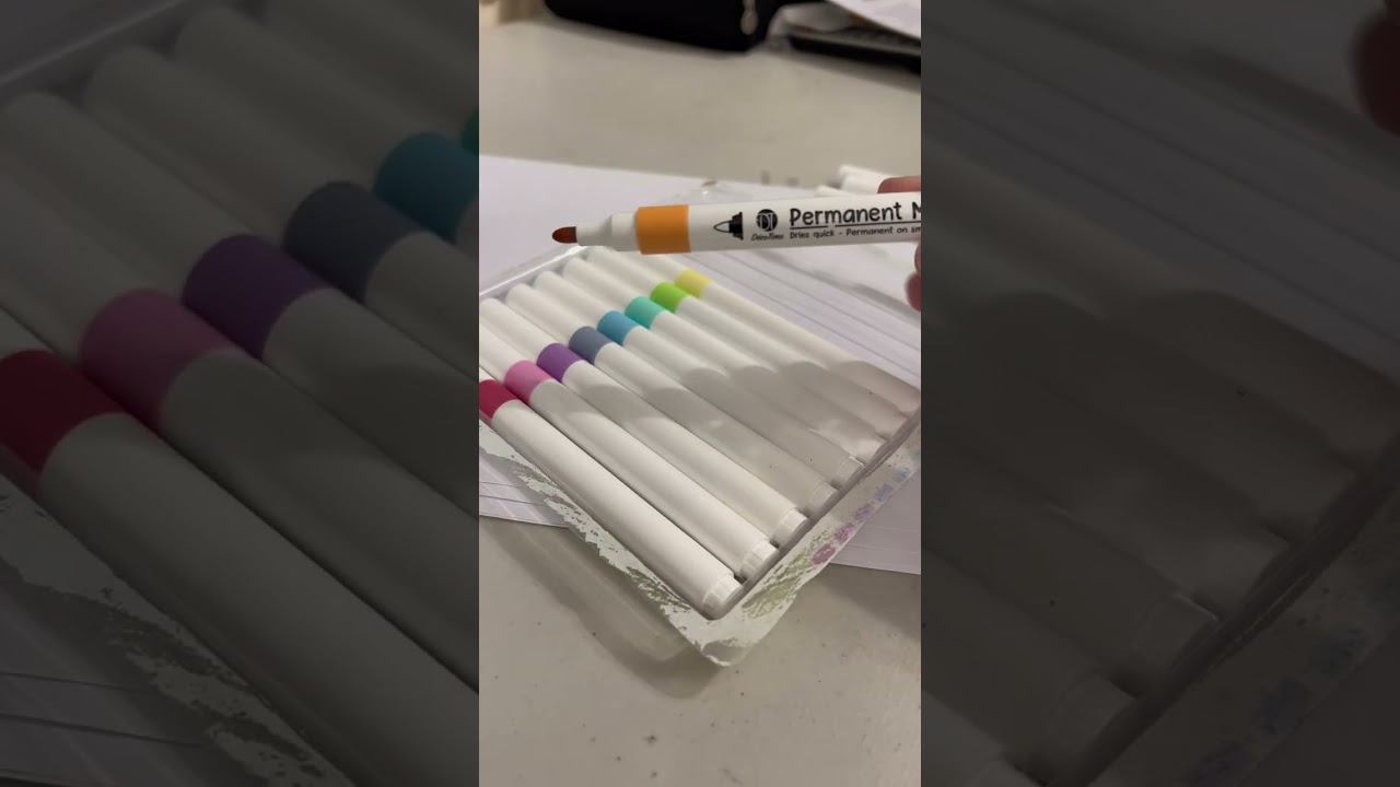 My new favourite permanent markers ✍️🤌🏼|MG|#shorts