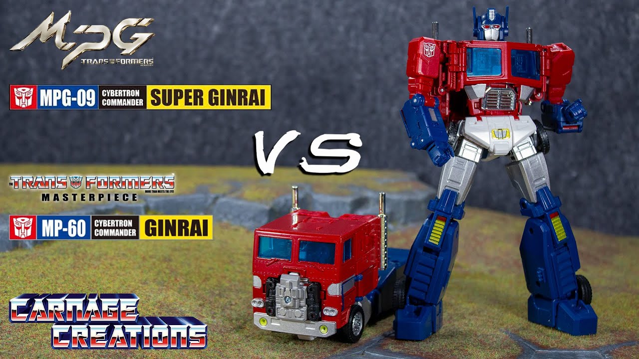 Transformers MP-60 GINRAI and MPG-09 SUPER GINRAI Comparison Review (161)
