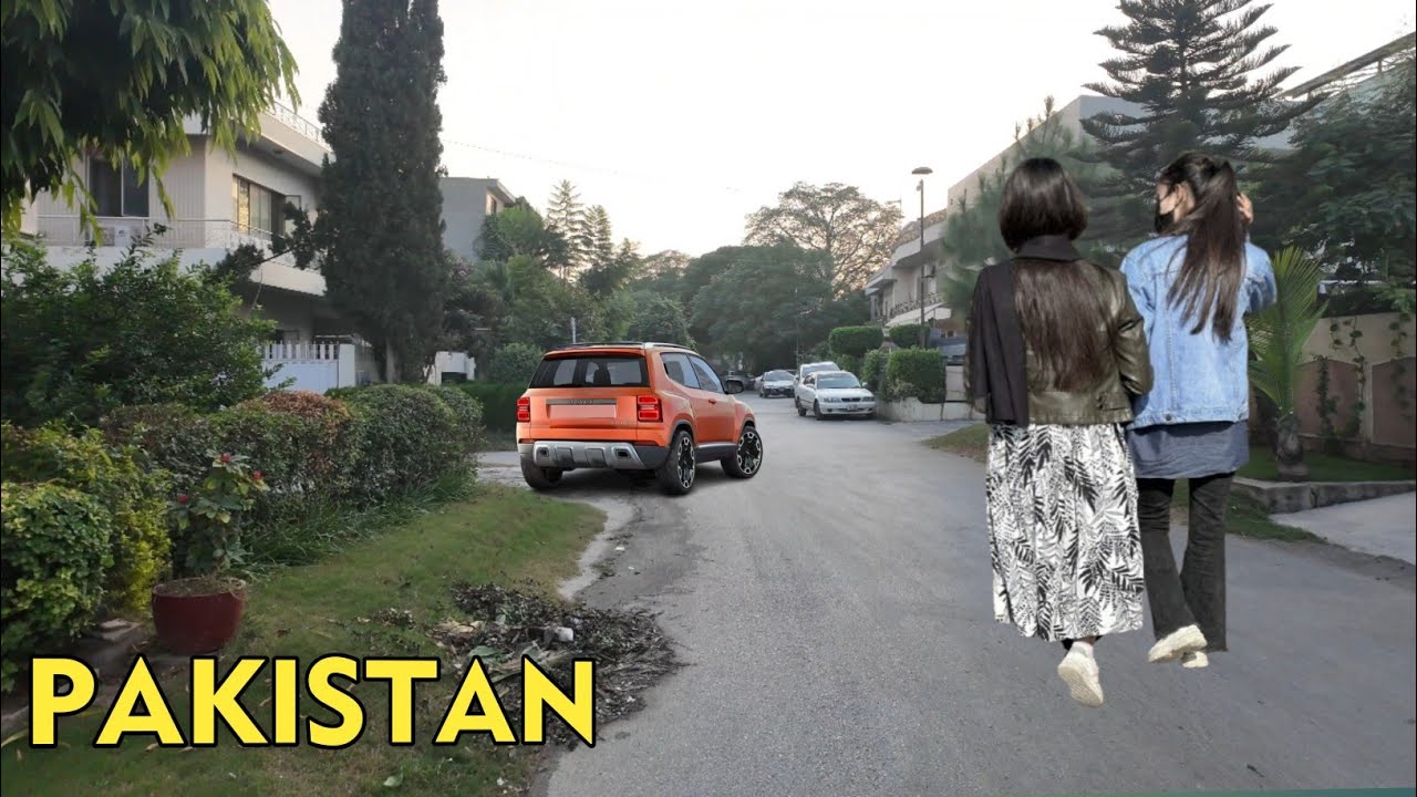 Islamabad Pakistan 2025 🇵🇰 | Peaceful 4K Walking Tour Through Clean City Streets