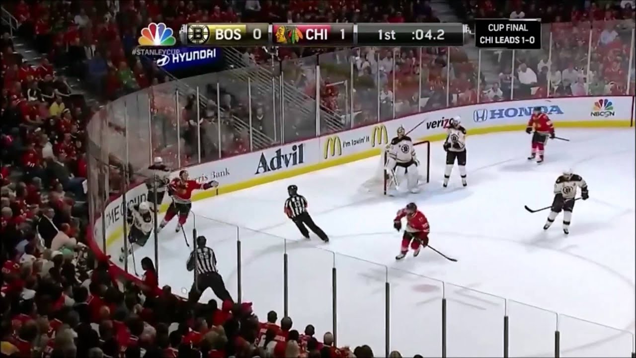 NHL Stanley Cup Finals 2013 - Chicago Blackhawks vs Boston Bruins [Game 1 and 2]