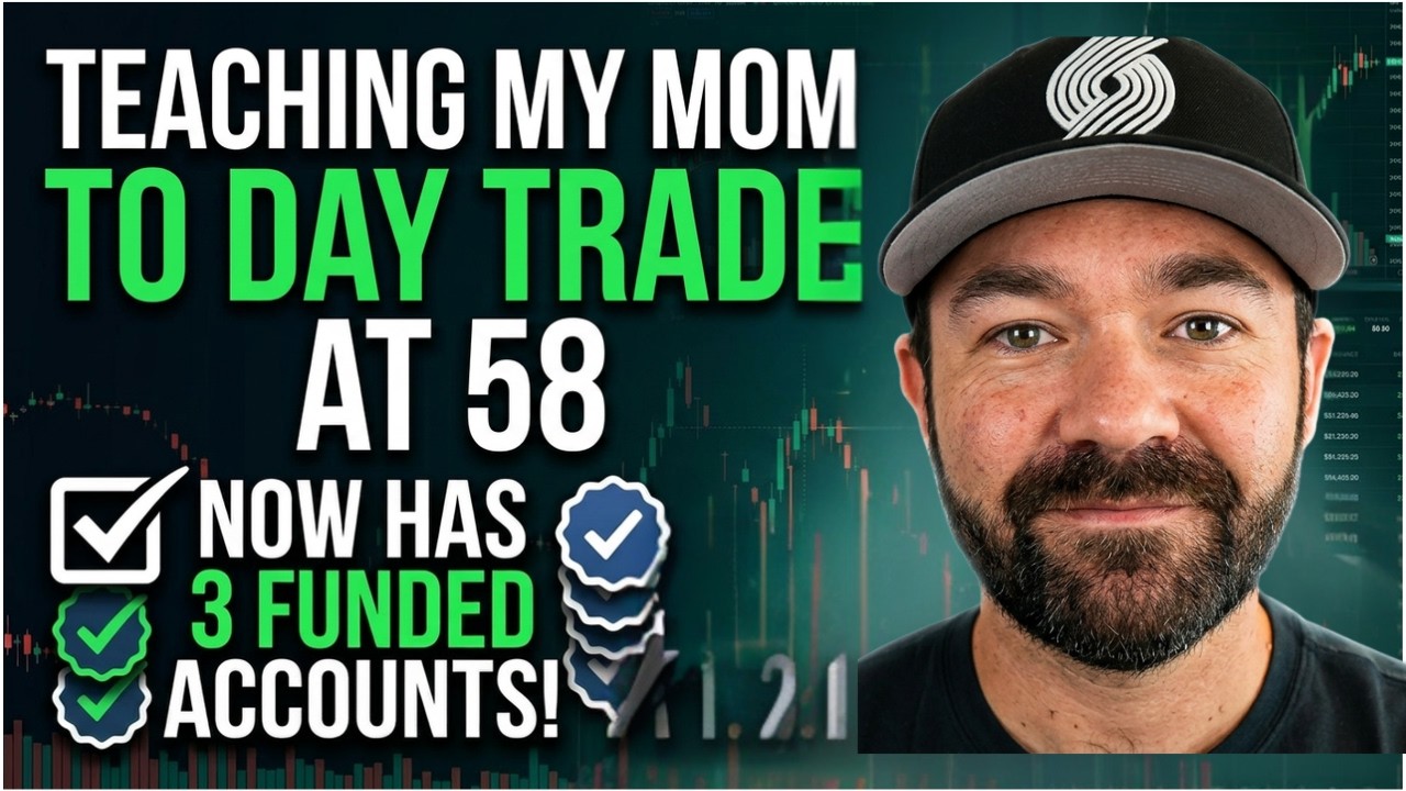 My 58-Year-Old Mom Never Day Traded Before &mdash; Now She Has 3 Funded Accounts