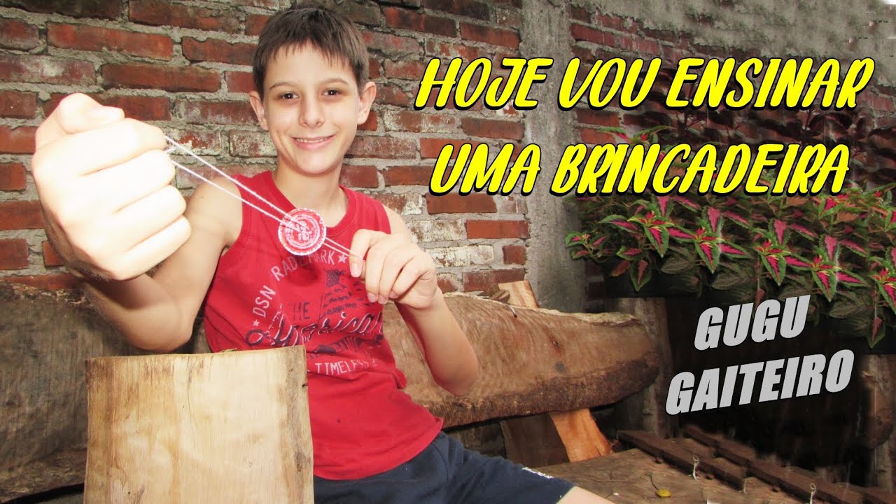 Gugu Gaiteiro - BRINCADEIRA DA TAMPA DE GARRAFA