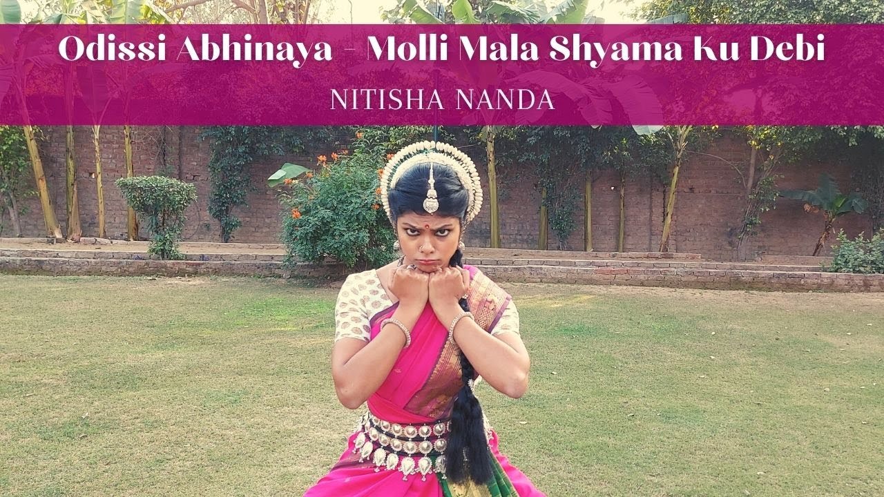 Odissi Dance | Moli Mala Shyama Ku Debi | Odissi Abhinaya | Kelucharan Mohapatra